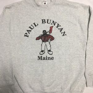 Vintage Paul Bunyan Maine Pullover